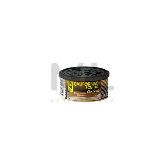 California Scents Cup Holder Car Air Freshener - Capistrano Coconut