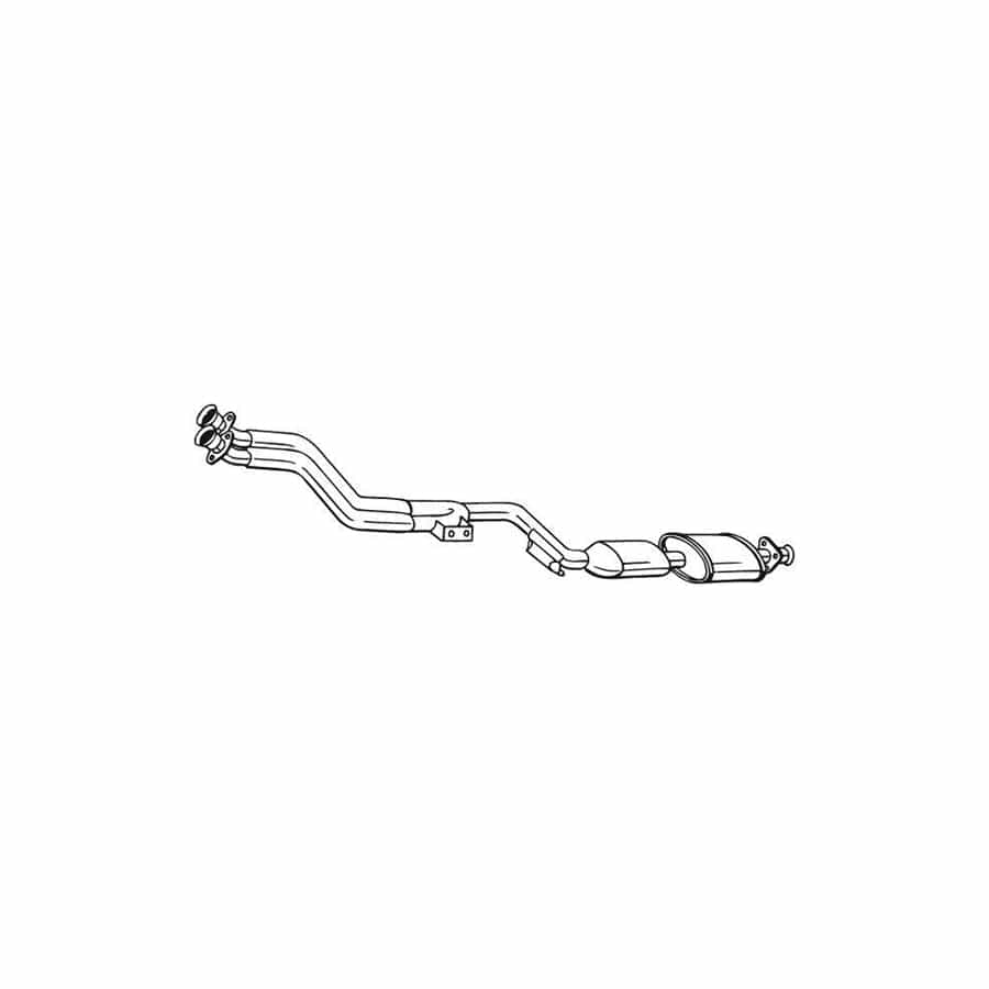 Bosal 099-600 Catalytic Converter Suitable for Mercedes-Benz C-Class