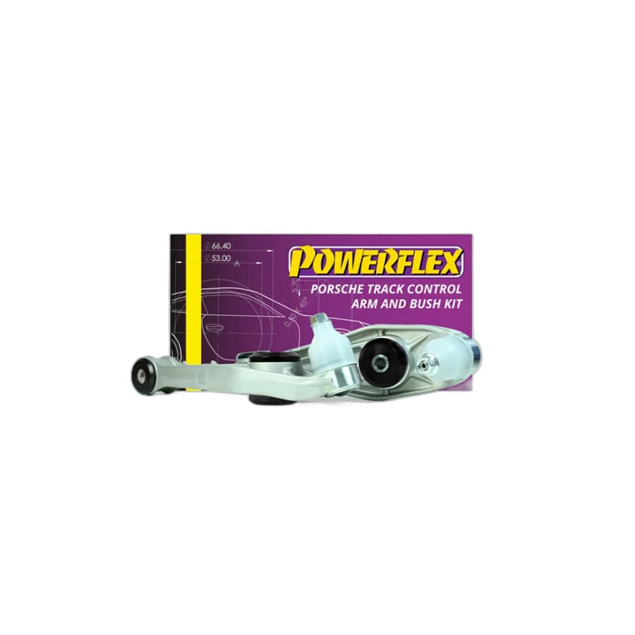 Powerflex PF57K-1002BLK Porsche Track Control Arm & Bush Kit (Inc. 982, 987 Boxster, 987C Cayman) | ML Performance UK Car Parts