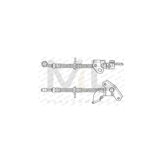Ferodo FHY3229 Brake Hose for Honda Jazz 547mm, Ø10