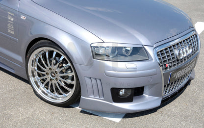 Rieger 00056751 Audi 8P A3 Front Bumper - R-Frame 3 | ML Performance UK Car Parts