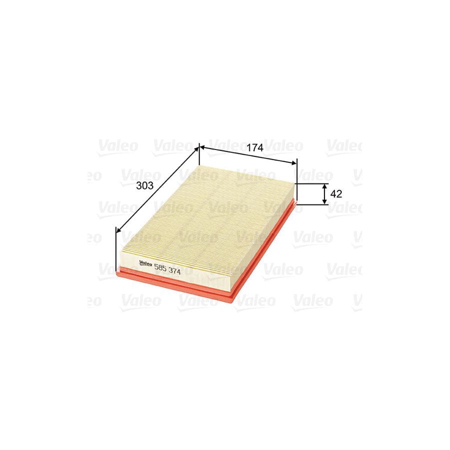 Valeo 585374 Air Filter