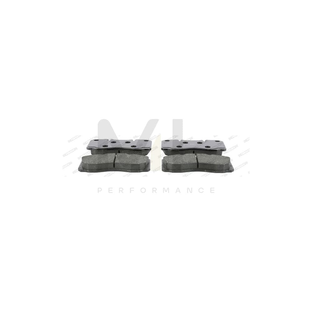 Ferodo Premier Eco Friction FVR4038 Brake Pad Set Prepared for Wear Indicator, Without Accessories