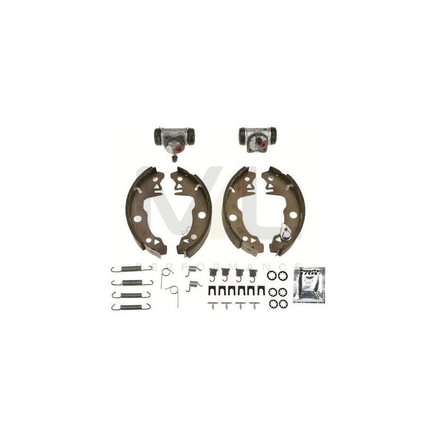 TRW Brake Kit BK1013 Brake Shoe Set with wheel brake cylinder