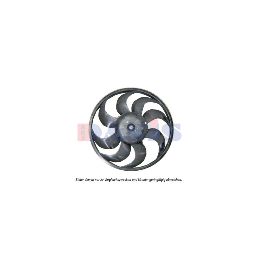 AKS Dasis 158108N Fan, Radiator for Opel Meriva B (S10)