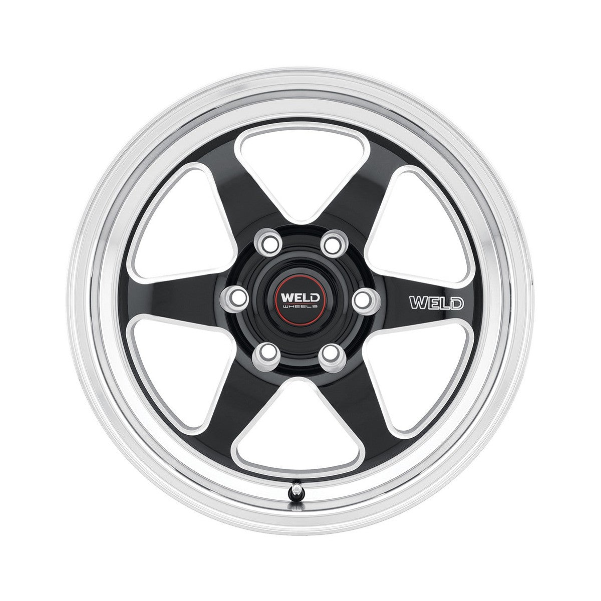 Weld S15677089P20 Ventura 6 Drag S156 Wheel 17x7 6x135 ET20 BS4.8 Gloss Black MIL - DIA