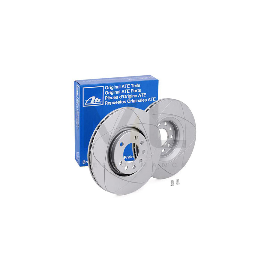 ATE PowerDisc 24.0325-0142.1 Brake Disc Vented, Coated, Alloyed / High-carbon, with bolts/screws  - 1 piece