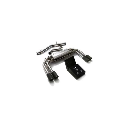 Armytrix AUVS5-QS11M Valvetronic Exhaust System Audi S3 8V 2.0 2013-2021 with Quad Matte Black 3.5"