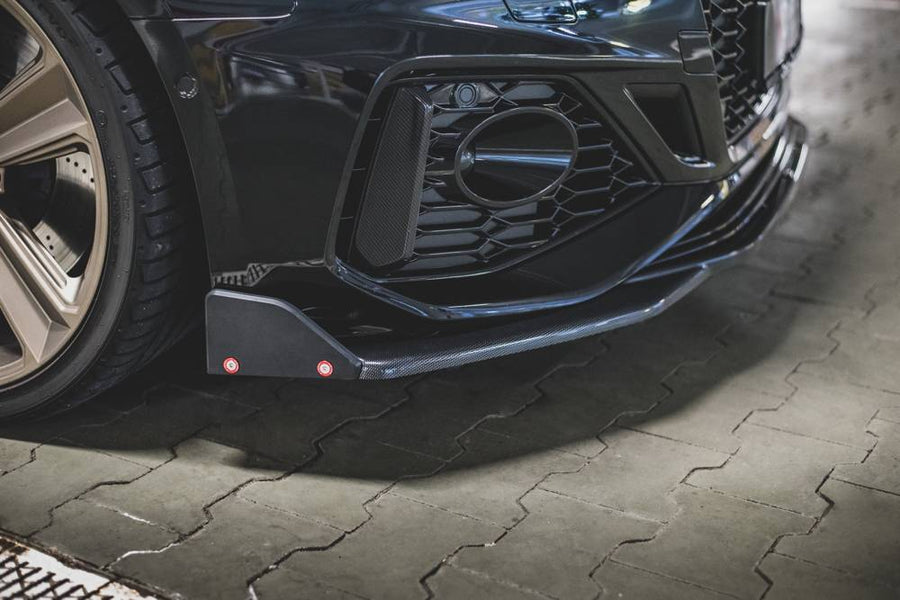 Maxton Design Audi RS5 F5 (Facelift) Front Splitter + Flaps V.1