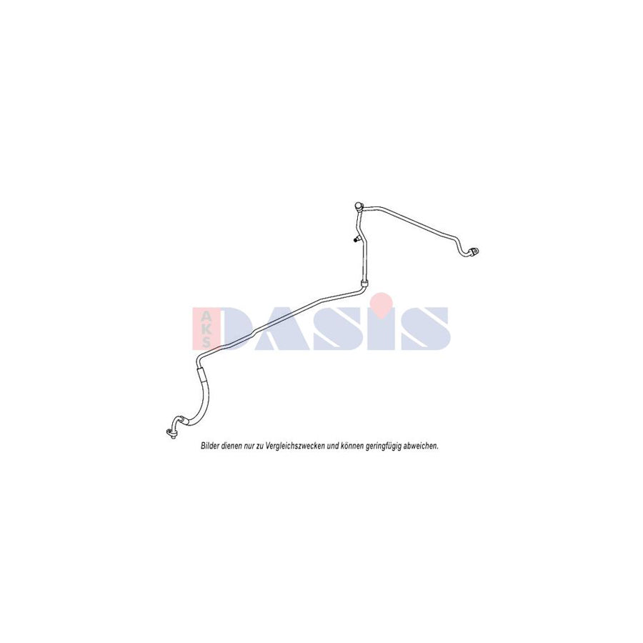 AKS Dasis 885907N High Pressure Line, Air Conditioning