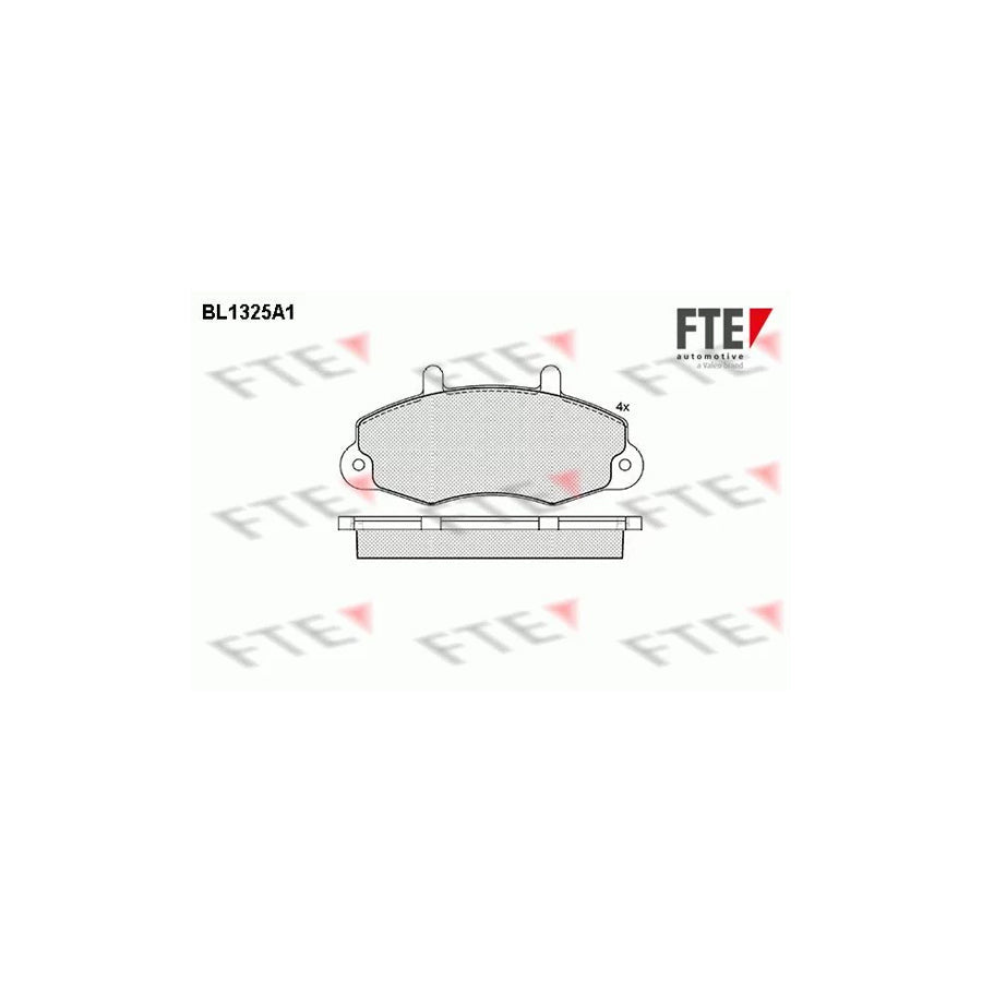 FTE Bl1325A1 Brake Pad Set for Ford Transit