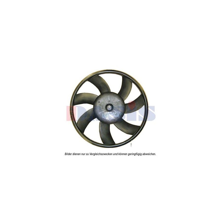 AKS Dasis 158107N Fan, Radiator for Opel Meriva B (S10)