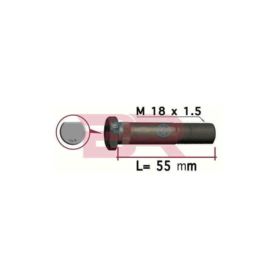 Botto Ricambi Brd8346 Wheel Stud