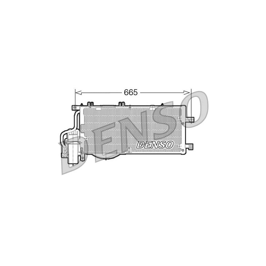 DENSO DCN20016 Air Conditioning Condenser