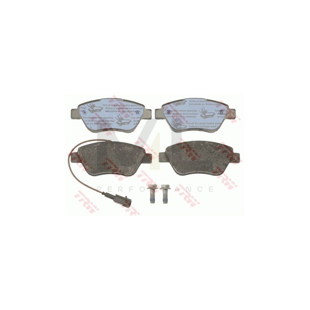 TRW Cotec Gdb1590 Brake Pad Set Incl. Wear Warning Contact, With Brake Caliper Screws, With Accessories