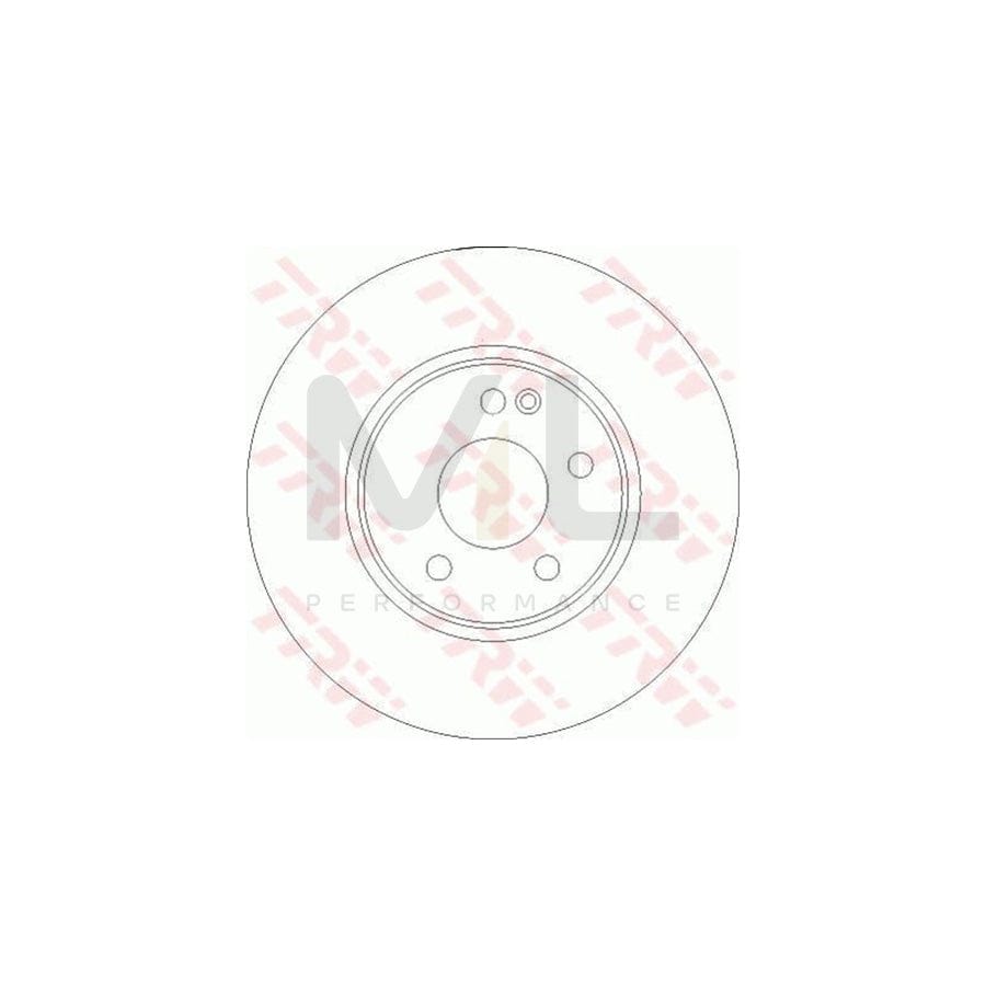 TRW DF4181 Brake Disc  - 1 piece