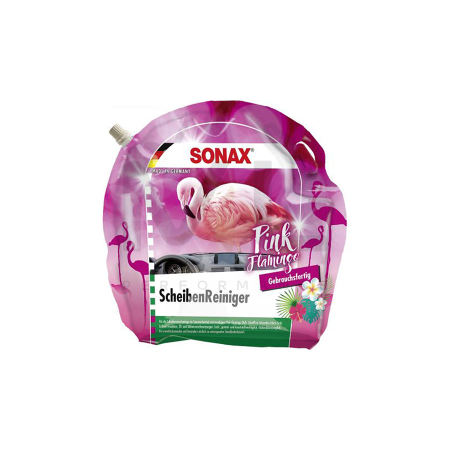 Sonax Windscreen Wash ready-to-use Pink Flamingo (pouch) 3L