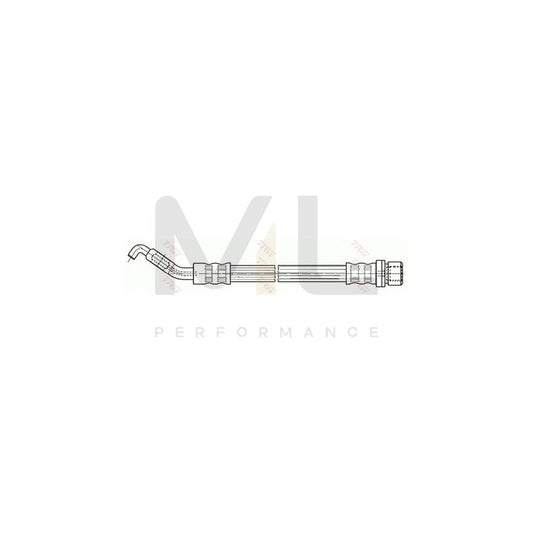 TRW PHD535 Brake Hose 235mm, M10x1