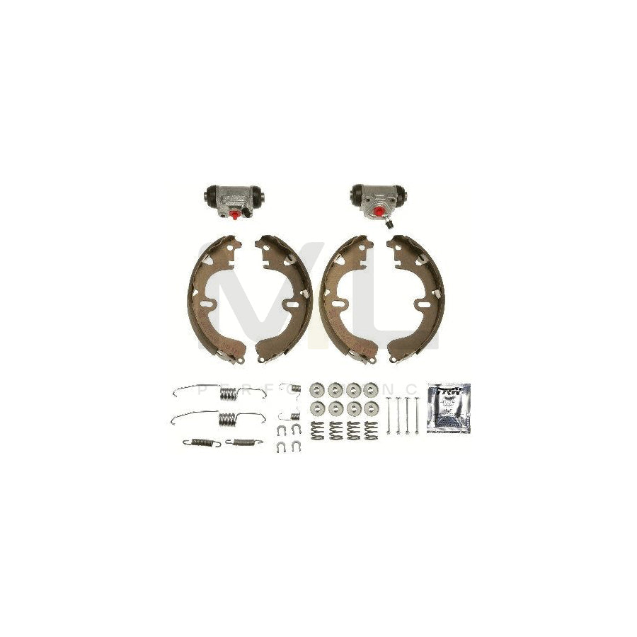 TRW Brake Kit BK1915 Brake Shoe Set for TOYOTA COROLLA with wheel brake cylinder