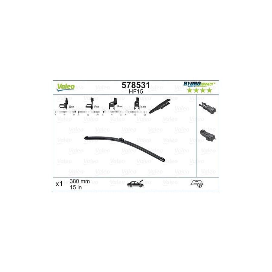 Valeo 578531 Wiper Blade