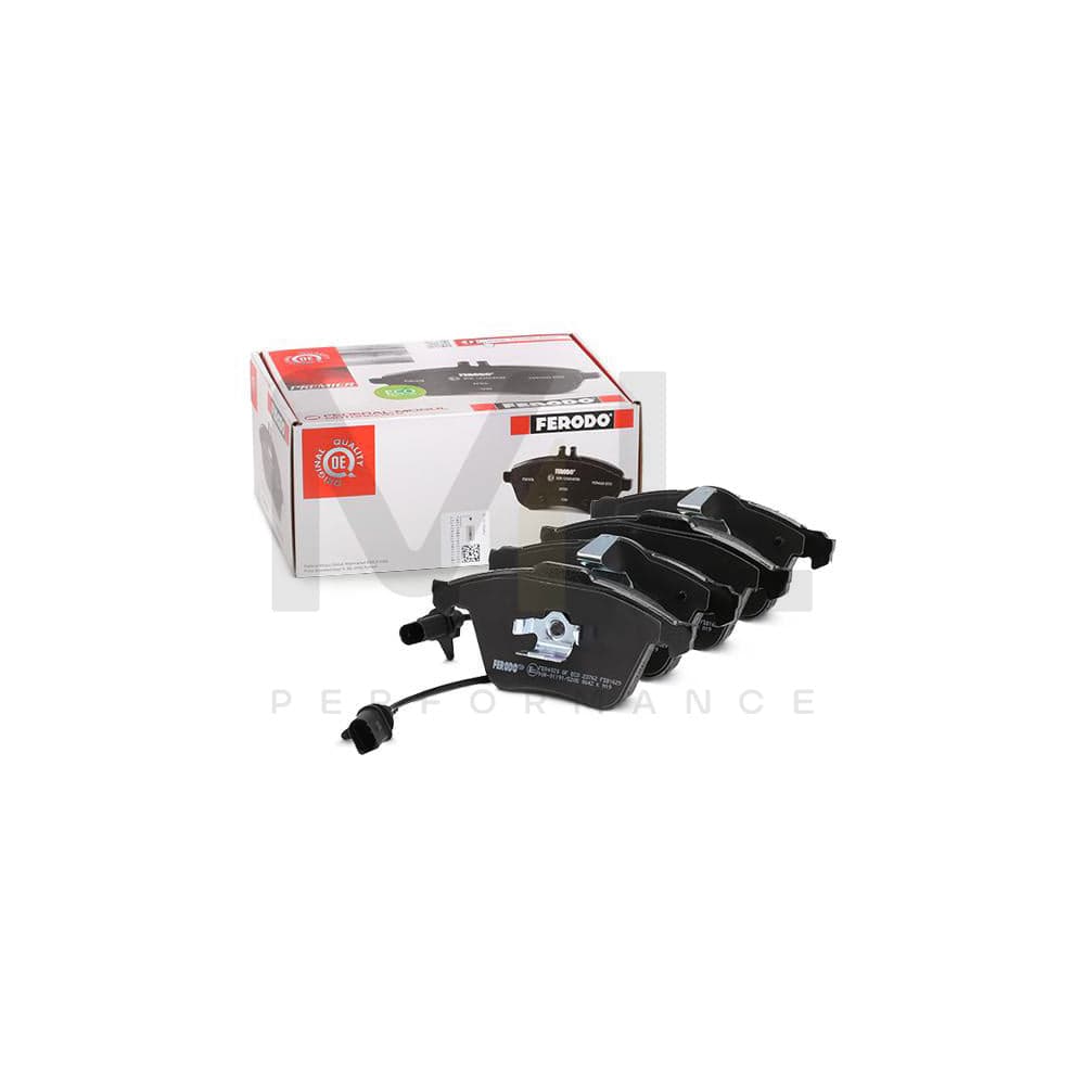Ferodo Premier Eco Friction FDB1629 Brake Pad Set Incl. Wear Warning Contact, With Piston Clip, Without Accessories