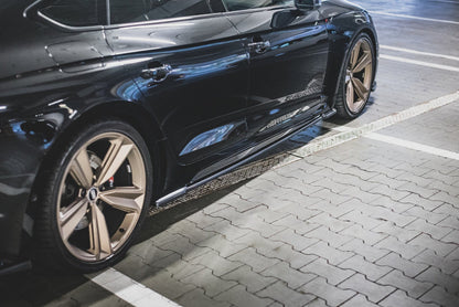 Maxton Design Audi RS5 F5 Sportback (Facelift) Side Skirts Diffusers