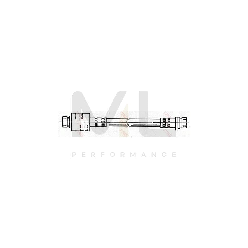 TRW PHA378 Brake Hose for HONDA ACCORD 250mm, M10x1