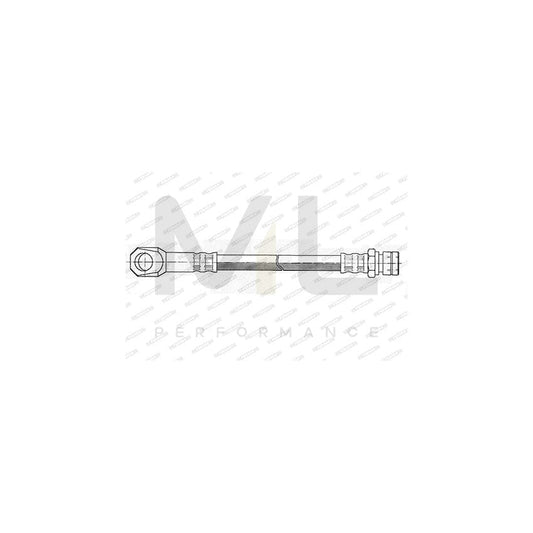 Ferodo FHY2061 Brake Hose 370mm, Ø12,5