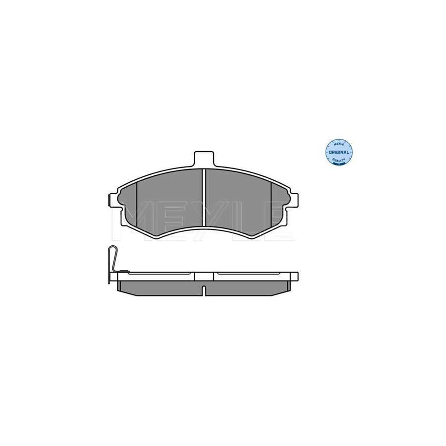 Meyle 025 240 3117/W Brake Pad Set