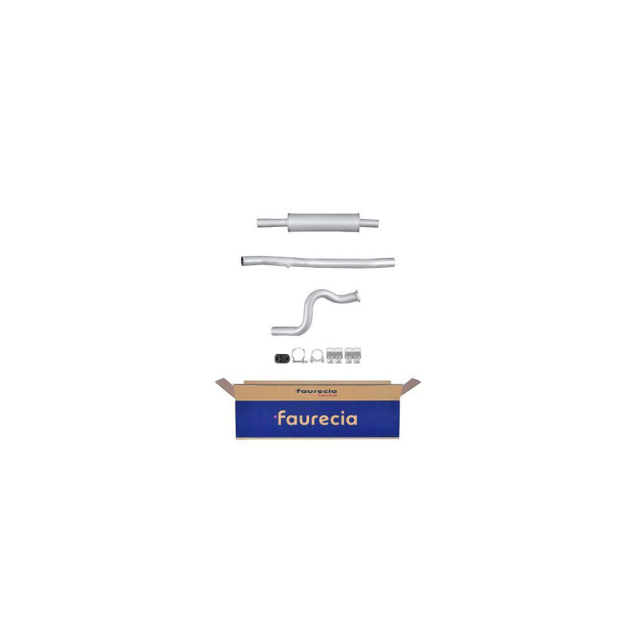Hella 8LB 366 021-311 Front Silencer For Peugeot 206 Sw (2E/K)