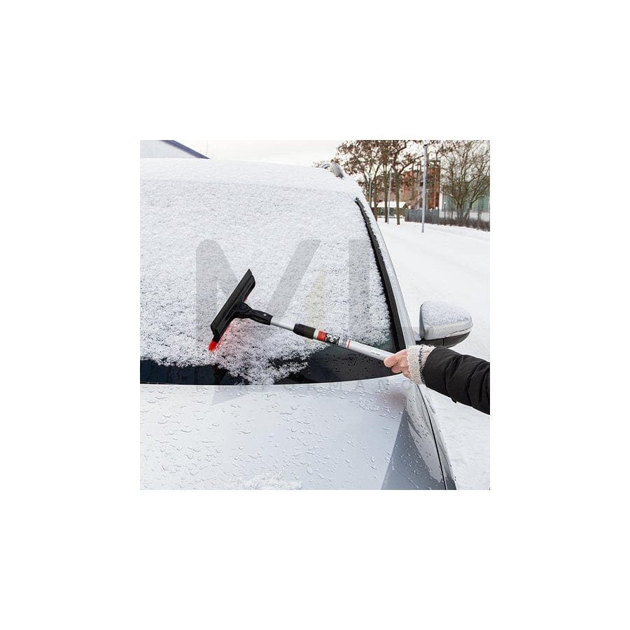 HEYNER ALLSEASONSCLEANER 407330 Window cleaning squeegee telescopic, with rubber blade