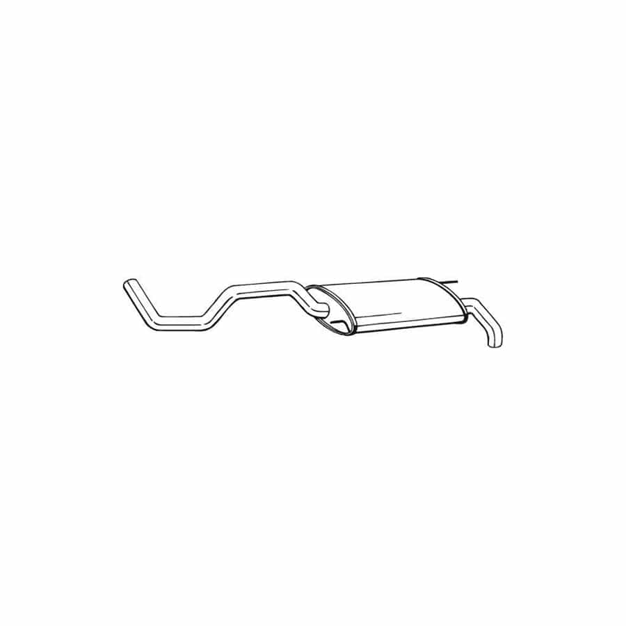 Bosal 279-117 Rear Silencer for Seat Ibiza II (6K1)