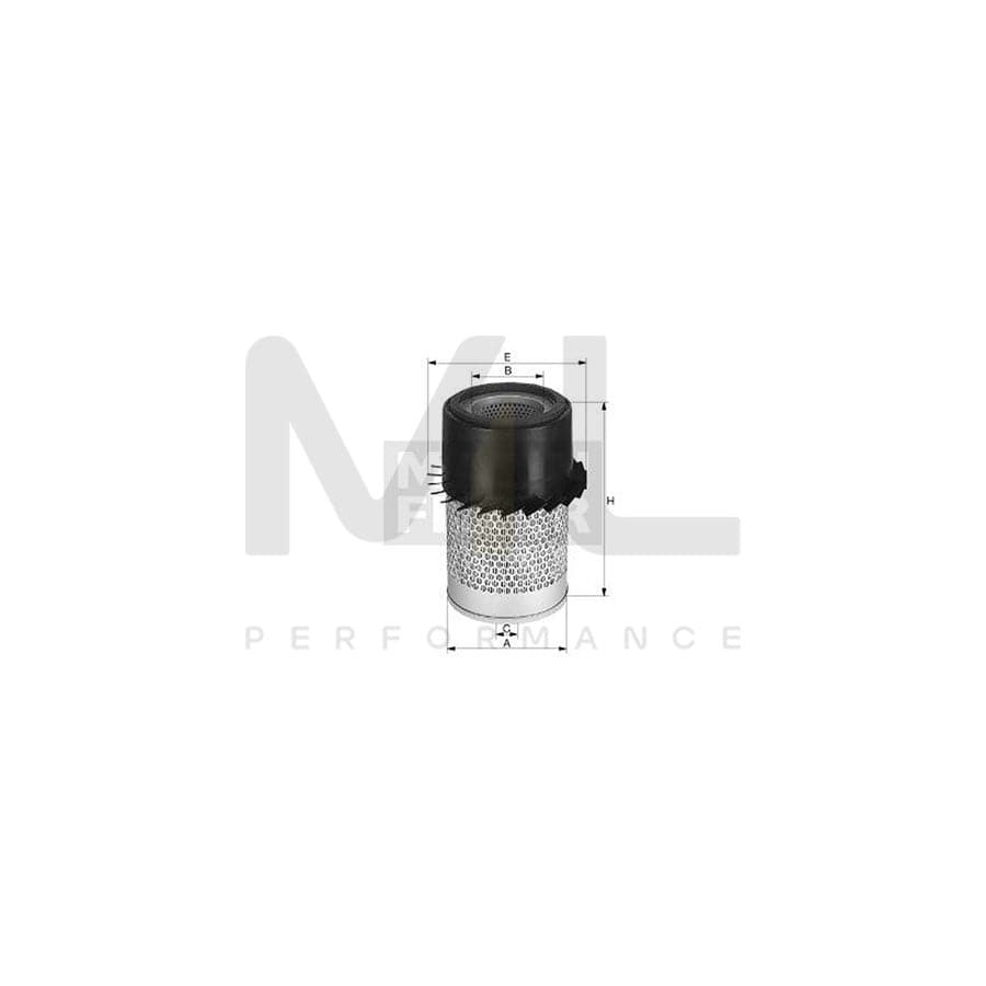 MANN-FILTER C 14 179/3 Air Filter for NISSAN URVAN Filter Insert