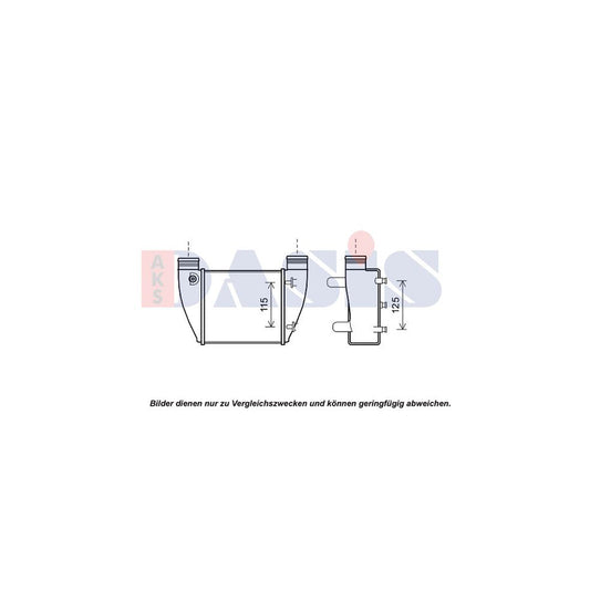 AKS Dasis 487043N Intercooler