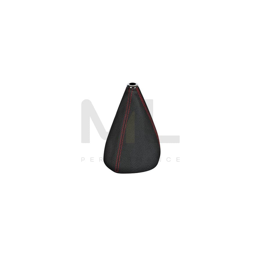 PILOT Premium Sport 05046 Gear stick gaiter Leather, Black, Red, Universal