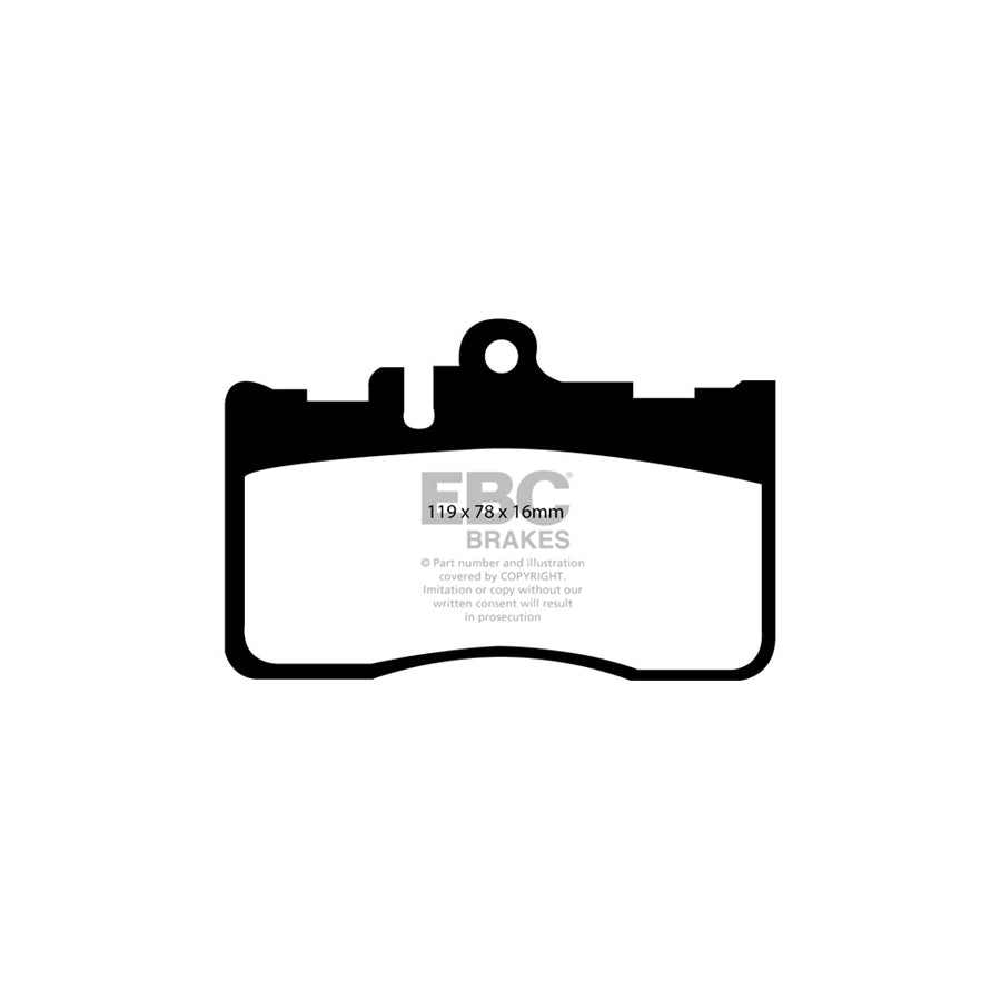 EBC DP1622 Lexus LS430 (XF30) Ultimax Front Brake Pads 2 | ML Performance UK Car Parts
