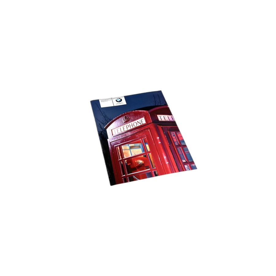 Genuine BMW 01402608364 E89 E90 E91 Owner'S Handbook, Telephone "En Us" SA639 (Inc. X1 28i & Z4)