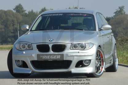 Rieger 00035015 BMW 1 Series E87 Front Bumper 6 | ML Performance UK Car Parts