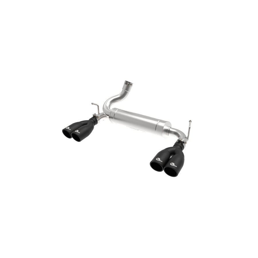 aFe 49-48086-B Axle-Back Exhaust System Jeep Wrangler (JK) 07-18 V6-3.6/3.8L