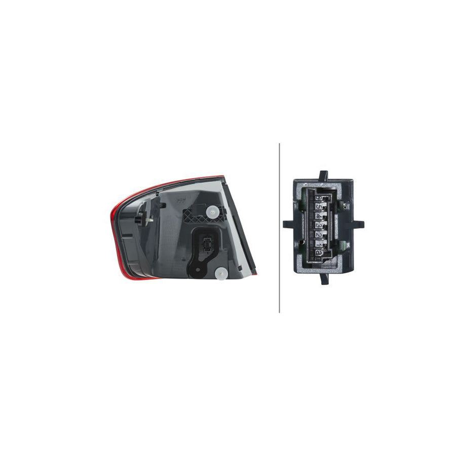 Hella 2SD 011 144-341 Rear Light For BMW 5 Saloon (F10)