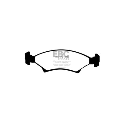 EBC PDKF1013 Kia Mentor Ultimax Front Brake Pad & Plain Disc Kit 2 | ML Performance UK Car Parts