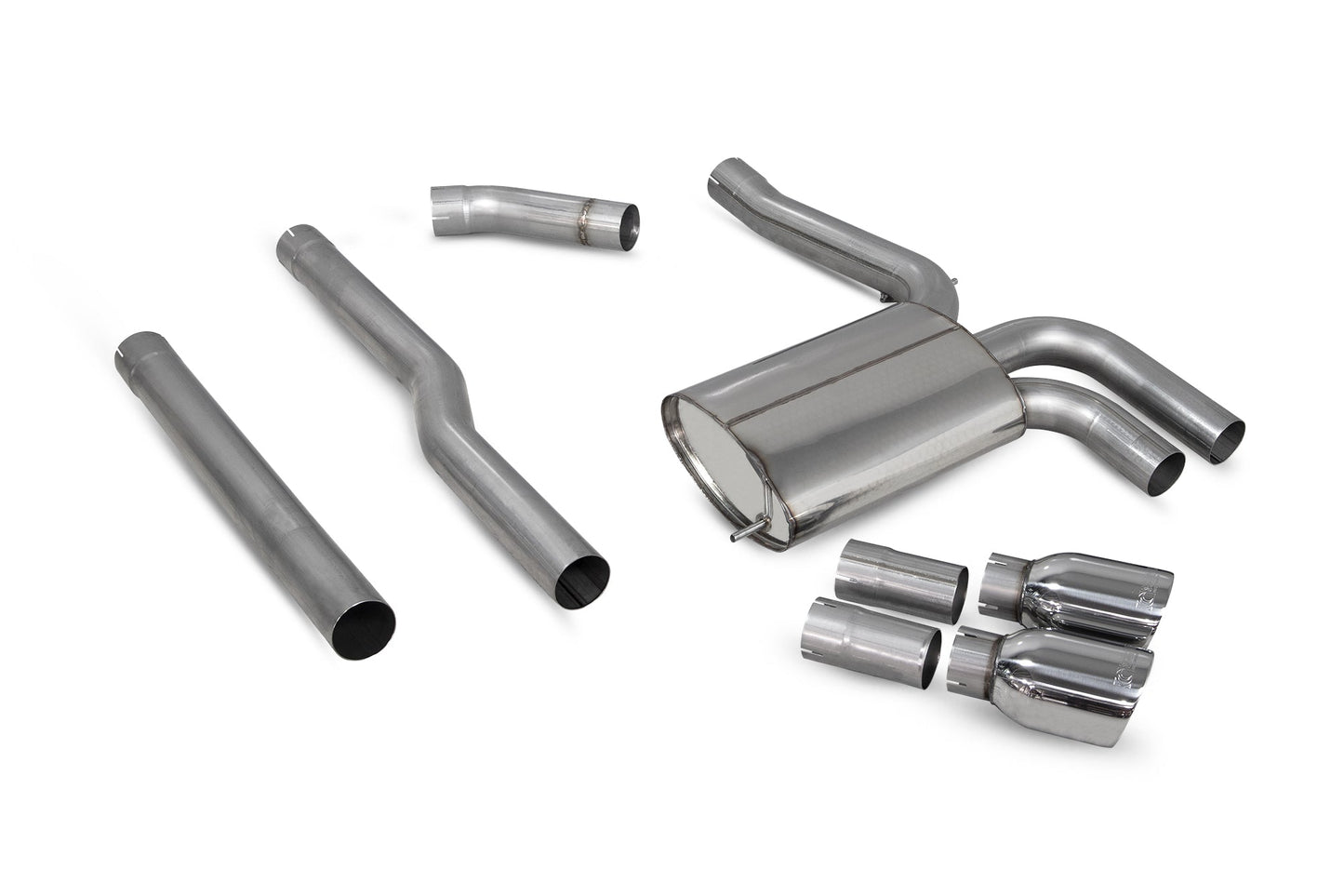 Scorpion SMNS020 Mini Mini F55 Non-Resonated Cat-Back System | ML Performance UK UK