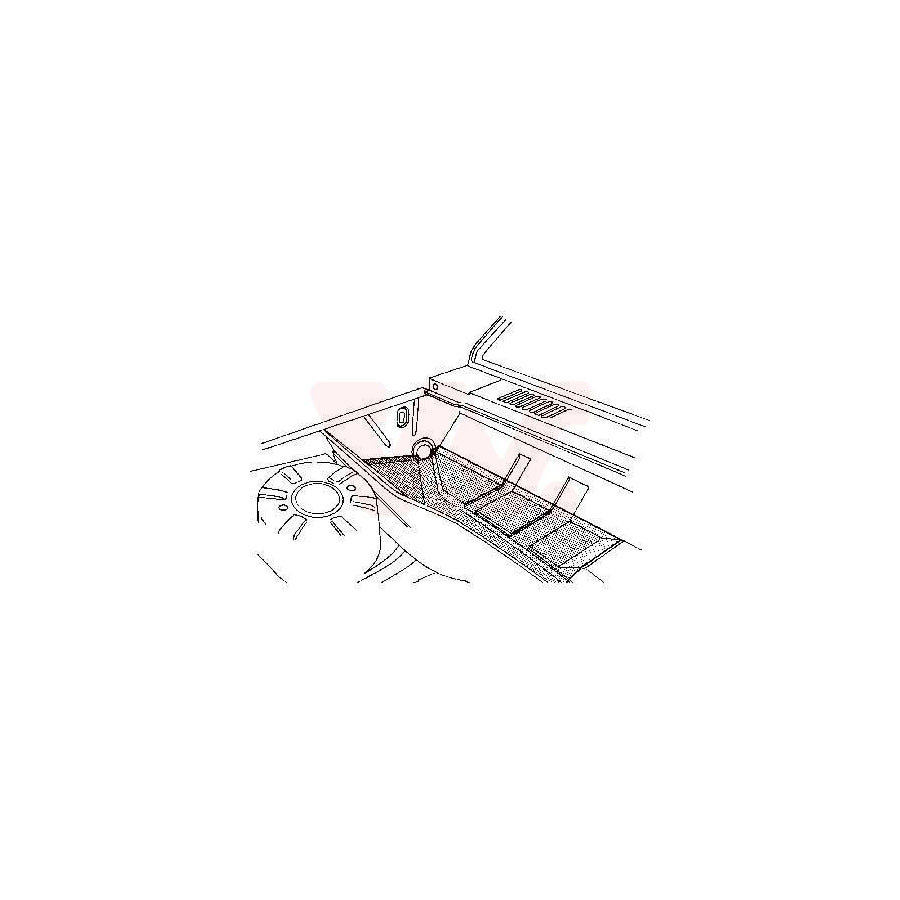Van Wezel 3770294 Battery Holder For Opel Corsa