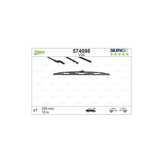 Valeo 574098 Wiper Blade For Citro?? 2Cv Saloon