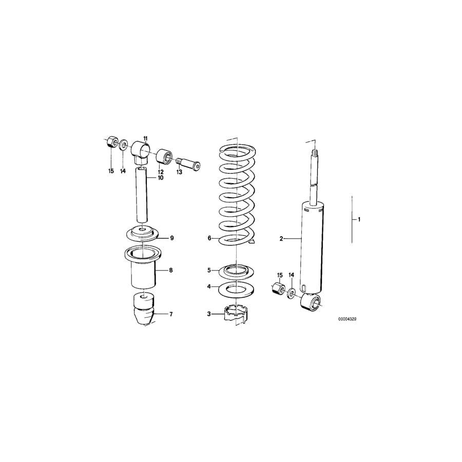 Genuine BMW 33531454153 Spring Pocket (Inc. R 65 RT)