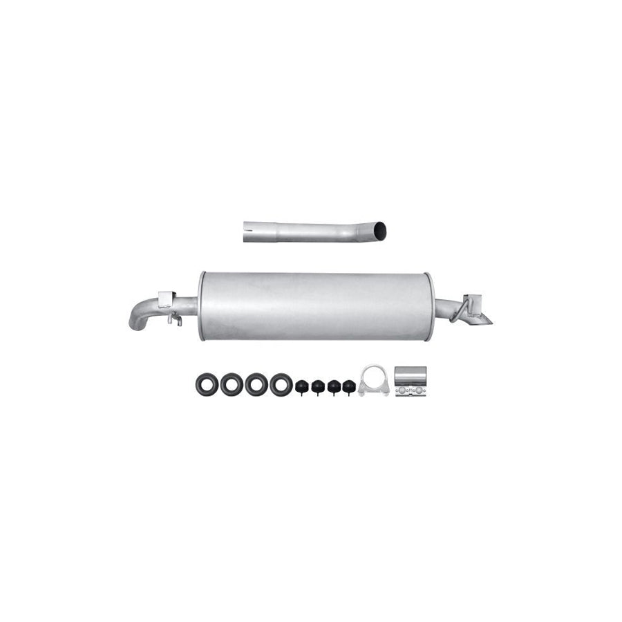 Hella 8LD 366 033-091 Rear Silencer Suitable For Mercedes-Benz W123 Saloon (W123)