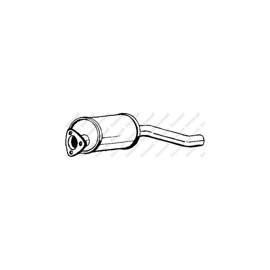 Bosal 105-001 Front Silencer for Audi 80 B3 (89, 89Q, 8A)