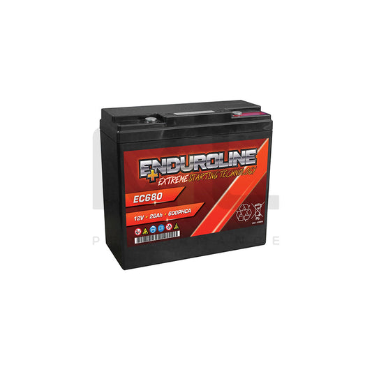 Enduroline EC680 AGM Battery 26Ah 600A (PC680)
