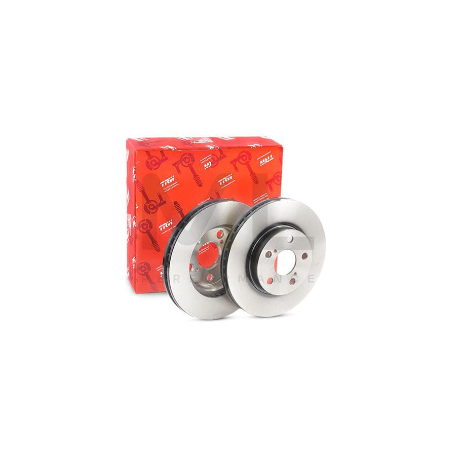 TRW DF4877 Brake Disc Vented, Painted  - 1 piece
