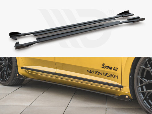 Maxton Design SE-LE-1-CU-FD1T Hybrid Front Splitter Seat Leon MK1 Cupra (2002-2005) | ML Performance UK Car Parts